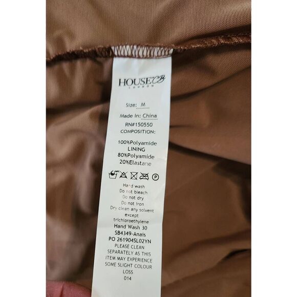 House of CB Anais Tulle Off the shoulder Bodycon Ruched Dress Size Small - Picture 7 of 7